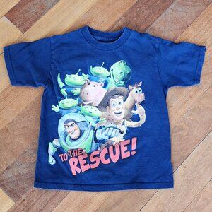 Disney Toy Story Navy Toddler T-Shirt Size 4